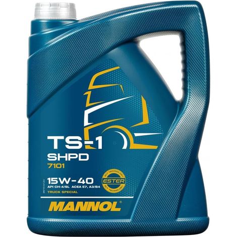 shpd 15 W de 40 API ch de 4/CG 4/CF-4/SL W-40, 5 l (1/5)