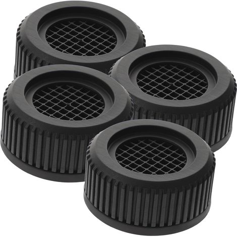 Lot de 4 tapis anti-vibrations pour lave-linge, tapis amortissants (1/5)