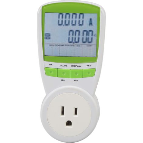 Compteur de consommation électrique 120V 15A avec écran LCD numérique, prise US pour maison (1/5)