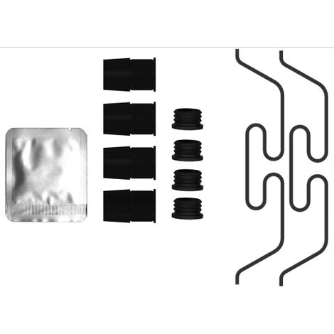 Kit d'accessoires, étrier de frein Textar 82556200 JAGUAR C2C41874