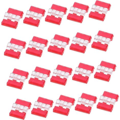 20 pièces Lot de Charnières Autocollantes (1/5)