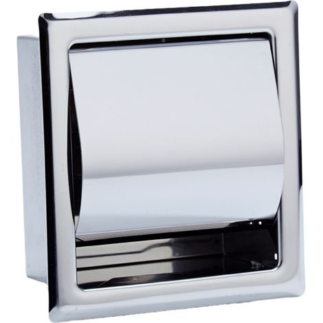 Verchromter Edelstahl-Toilettenpapierhalter, wasserdicht, verdeckter Taschentuchspender, Toilettenpapierbox für Badezimmer und Gästetoilette