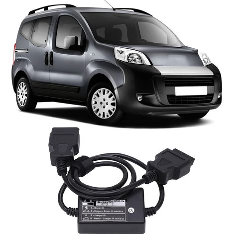 Ej.Life Diagnosekabel, OBD2 Stecker auf Buchse Diagnoseadapterkabel S.1279 S1279 Modul Ersatz für Peugeot Bipper (1/5)