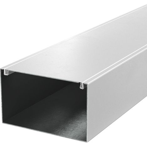 OBO Bettermann Installationskanal Metall mit Brandschutzgewebe 120x200x2000 Stahl pulverbeschichtet reinweiß RAL..., 2 Meter, 7218014