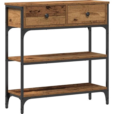 Maison Exclusive - Table console Bois ancien 72,5 x 25 x 75 cm Bois d'ingénierie (1/5)