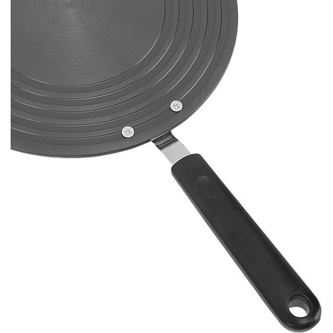 Plaque Diffuseur de Chaleur 28cm, Alliage d'Aluminium Épaissi 4mm, Réducteur de Flamme pour Cuisinière, Accessoire de Cuisine avec Poignée (1/5)