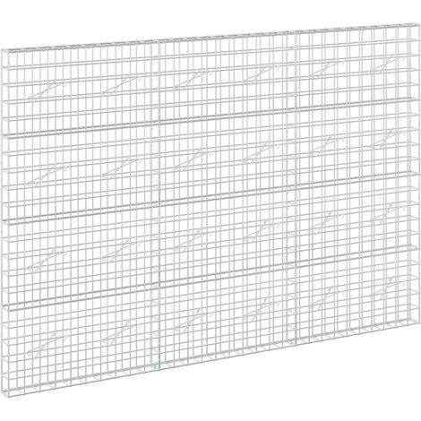 Gabion avec fil de 3,5 mm et maille de 10x10 cm 300x10x200 cm vidaXL (1/5)