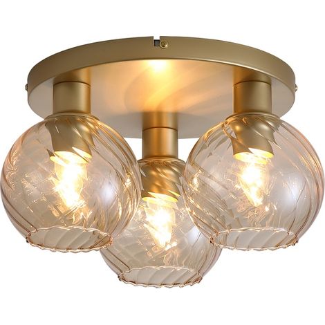 Plafonnier Radiance Or 3 lumières - 44521CP (1/3)