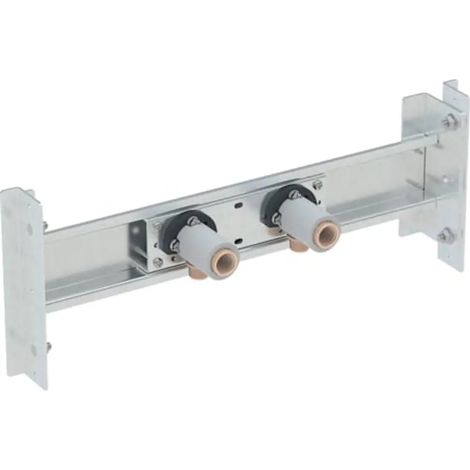 Geberit Duofix Traversa per rubinetteria a parete AP, posizione rubinetteria variabile, 111.787.00.1