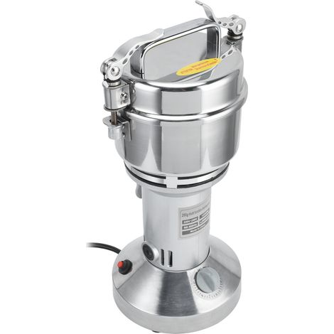 Kompakte elektrische Kaffeemühle aus Edelstahl für Kaffeebohnen und Kräuter, 220-V-EU-Stecker, Kaffeemühle für den Hausgebrauch (1/5)