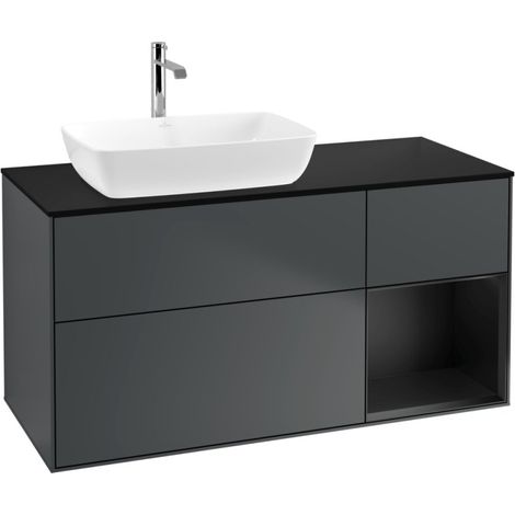 Villeroy & Boch F812PDHG Meuble sous-lavabo Finion F81 (1/2)