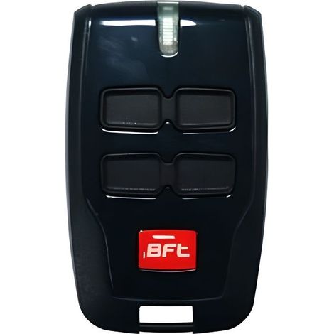 Télécommande - BFT - MITTO B RCB 04 - 4 canaux - Programmation facile - 433.92 MHz