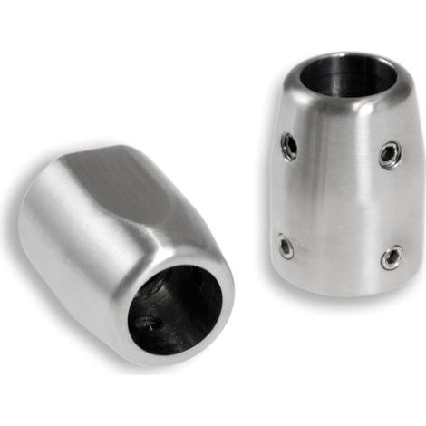 Support de barre supplémentaire (NICOLA) en acier inoxydable.   - Supports pour fixation latérale de la barre NICOLA (1/3)