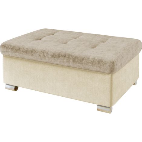 Banc rembourré Comfivo Gemma I, Velours 2250 + Miu 2041, 41x70x96cm, Diamètre: 0, Tissu, Pieds: Plastique, 0 (1/5)