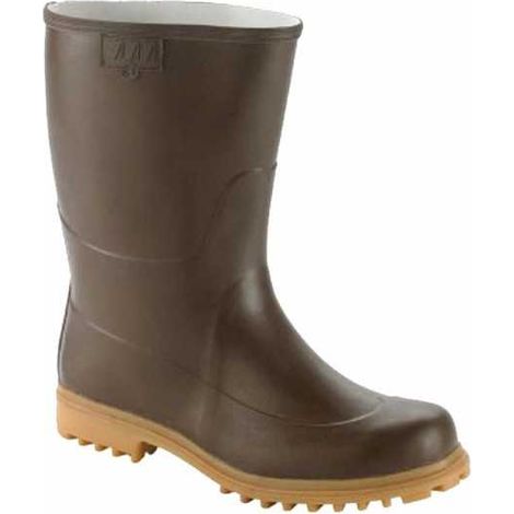 Botines de goma Tronchetto 46 marrón