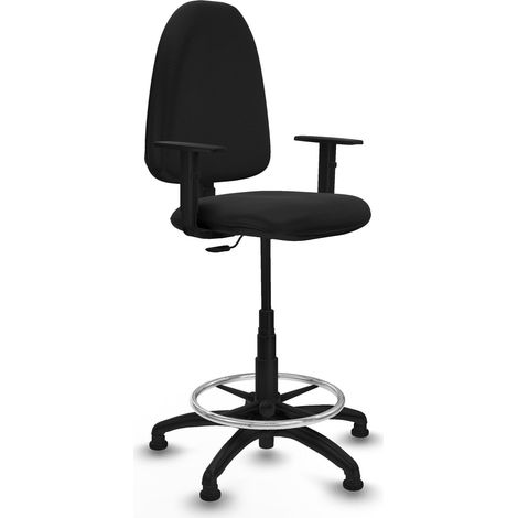 Piqueras y Crespo B1D01RT Silla de Oficina Negra Ergonómica (1/3)