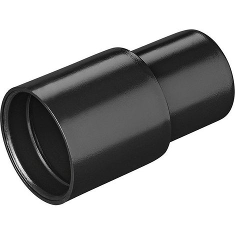 Adaptateur pour tuyau d'eaux usées 28 mm vers 26 mm en polyéthylène noir (1/4)