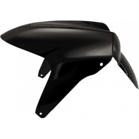 Garde boue avant One pour scooter MBK 50 Nitro noir brillant Neuf