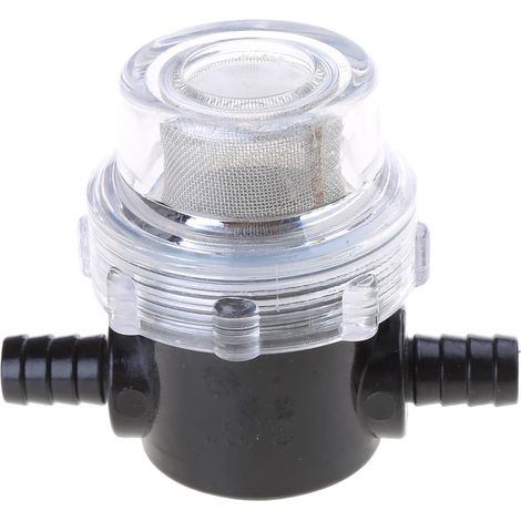 Filtre à eau à visser pour camping car Entrée sur sortie NPSM Avec 50 mailles en acier inoxydable Filtre de rechange pour camping (1/5)