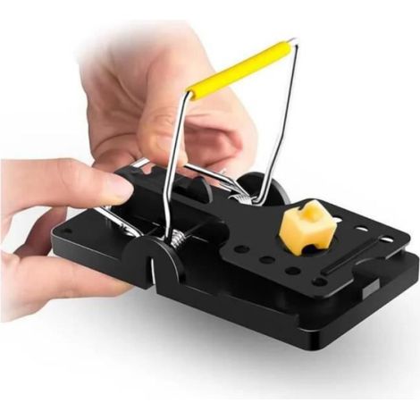 Tapette À Souris - Plastique Durable - Capture Sans Produit Chimique - Pour Intérieur - Lot De 4 (1/4)