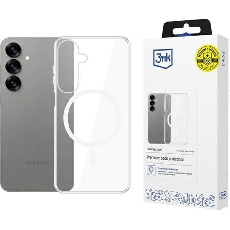 Samsung Galaxy S25+ - 3mk Clear MagCase (1/4)