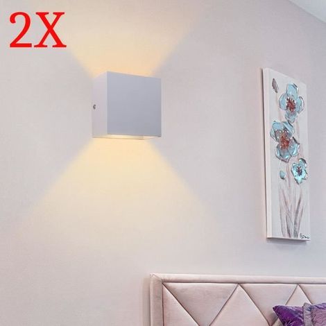 Applique Murale Intérieur 6W Blanc Chaud - WOTTES - UNI - Aluminium - Intérieur - Cuisine