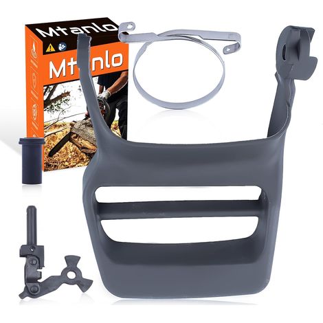 Kit de joints de courroie de frein de chaîne pour tronçonneuse Husqvarna 357XP 359 357 537159302, protecteur de poignée de frein, articulation du genou, bande de frein, amortisseur de couvercle d'embr (1/5)