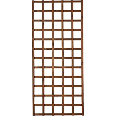 Griglia in legno per esterno Hortus color castagno 80 x 180 cm
