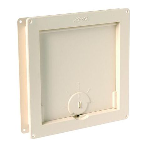 Chatière 199 x 210 mm NICOLL Sable - M18 (1/3)