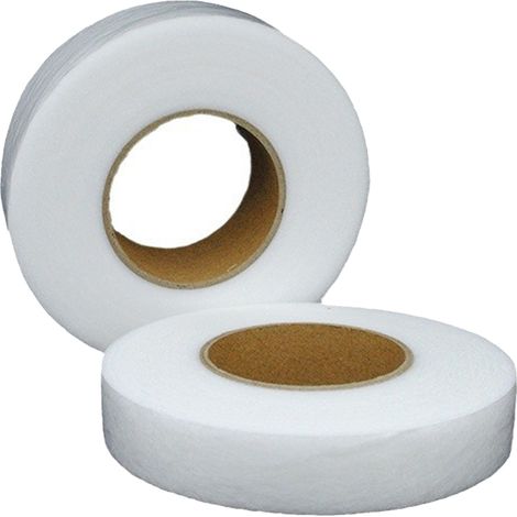 Ruban Thermocollant - 2 Rouleaux de 60 Mètres - 2 cm de Largeur - Pour Ourlet Sans Couture - Fixation Textile par Repassage - Pour Vêtements et Tissus (1/5)