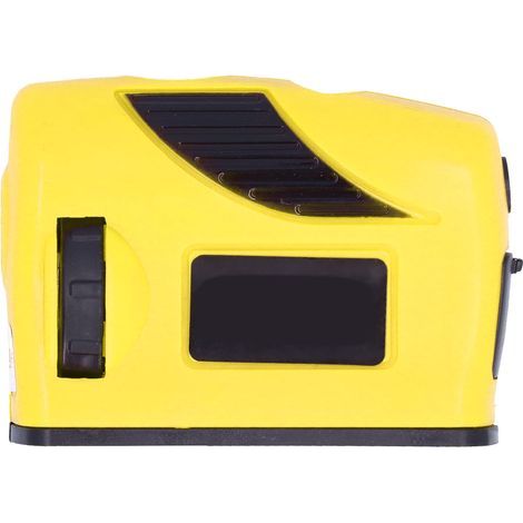 Niveau Laser à Faisceau Rouge à Une Touche - Portable pour Aménagement de Sol (Jaune)