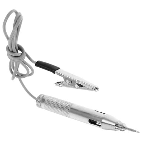 Lampe témoin automobile MOKKHNB 12 V avec câble en cuivre, testeur de circuit multifonctionnel pour voiture et moto, sonde électrique facile à utiliser, compatibilité universelle (1/5)