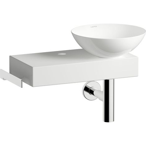 LAUFEN PICCOLO NOVO Plan de toilette, suspendu, tablette à (1/2)