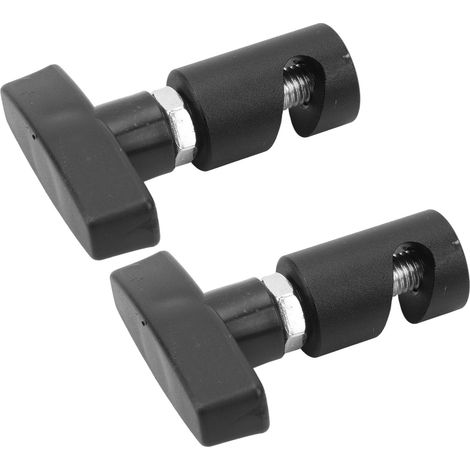 Set mit 2 universellen Multifunktions-Heckklappenstützen (12 mm), Zündkerzen-Einstellwerkzeug, kompatibel mit Kofferraum und Hecktüren, Schwarz (1/5)
