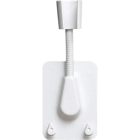 Douche de camping portable électrique (blanche) avec pompe et affichage numérique, idéale pour le camping, la plage et la randonnée. Étanche IPX7, elle est étanche et offre un affichage numérique. (1/4)
