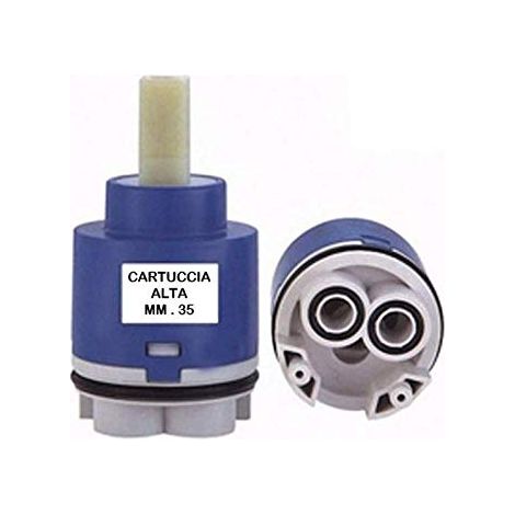 Cartuccia ricambio miscelatore rubinetto 35mm Alta con distributore Universale