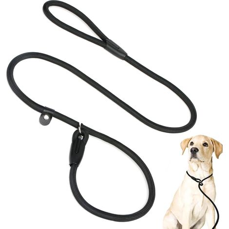 Guinzaglio retrattile per cani - Guinzaglio da addestramento resistente e robusto, lungo 130 cm, regolabile, non necessita di collare o pettorina per cani di piccola taglia. (1/5)