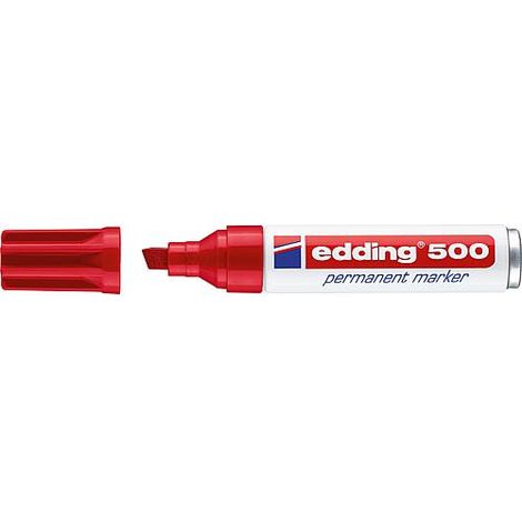 Marqueur Permanentmarker 500 rouge largeur de trait 2 - 7 mm pointe grisote