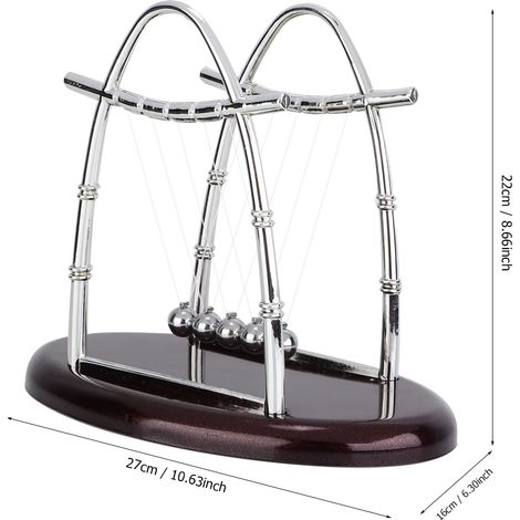Boules d'équilibre éducatives anti-stress - Décoration de bureau pour maison et bureau (Grand modèle) (1/5)