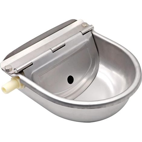 Abreuvoir automatique en acier inoxydable, cheval, vache, chèvre, mouton, porc, chien, robinet à flotteur, lavabo, approvisionnement agricole (1/2)