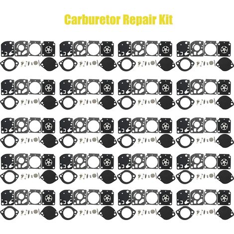 (VOIR ILLUSTRATION) Kit de réparation de 20 joints de membrane de carburateur pour débroussailleuse Stihl BR500 BR550 BR600, pièce de rechange ZAMA RB-114 (1/5)