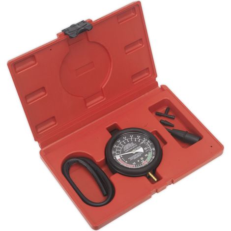 Sealey Vacuum & Fuel Pump Pressure Test Gauge Set VSE952