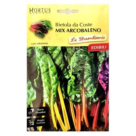 Bietola da Coste mix Arcobaleno straordinarie
