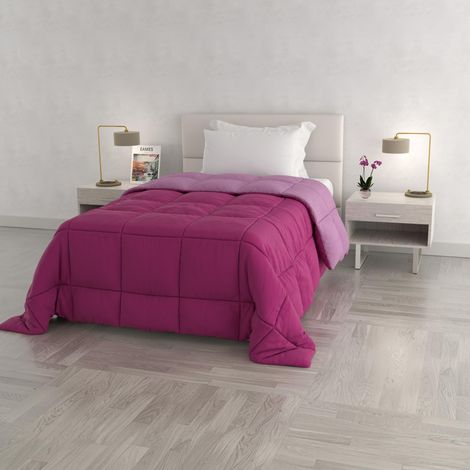 Couette d'hiver Lilas/Fuchsia, 1 Place 170x260cm (1/5)