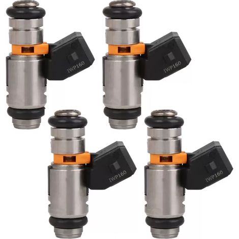Injecteur Carburant - 4 Pièces - Compatible Fiat 500 Punto Lancia Alfa Romeo 1.2L 1.4L - Référence OE 71792994 (1/5)
