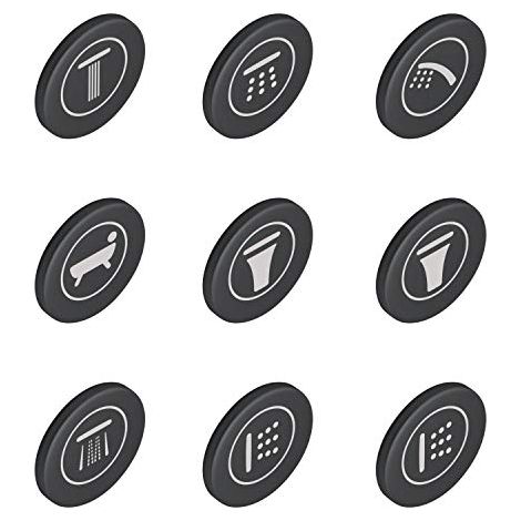 Smartcontrol pictogrammes pour façades encastrées (14077XH0)