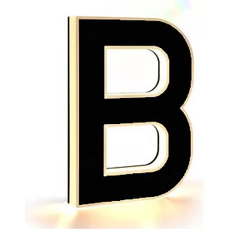 Enseigne extérieure lumineuse avec numéro de porte et adresse. (1/4)