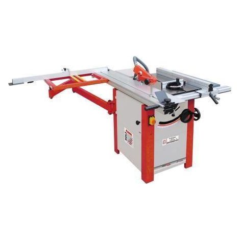 Banco sega squadratrice per legno Holzmann ts250f1600 230v