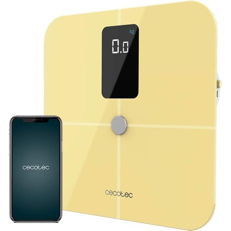 Pèse-Personne intelligent Surface Precision 10400 Smart Healthy Vision Yellow. Mesure de la bio-impédance, Grand écran, Jusqu’à 15 paramètres différents (1/5)