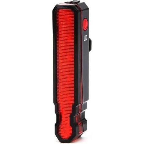 Décoration de vélo,feu arrière de vélo avec excellente Projection au sol,avertissement visuel,lanterne rechargeable - 1 Piece[F10]